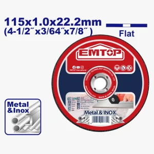 disques tronçonner 115x1mm