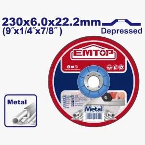 disques tronçonner 230*6mm