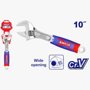 clé à molette 10"/250mm cr-v 0-35