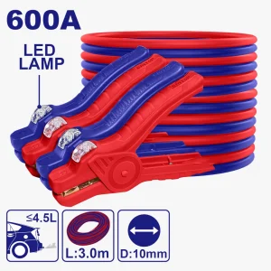 cables de demarrage 600a +lampe