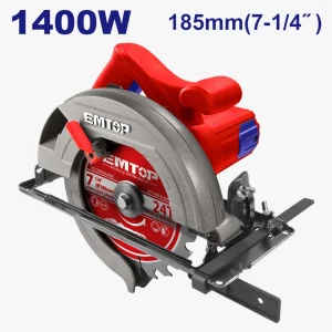 scie circulaire 1400w 185mmemtop