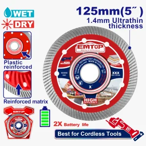 disque ceramique ultrafino 1.4mm
