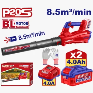 soufleur 20v brushless 2bat 4ah