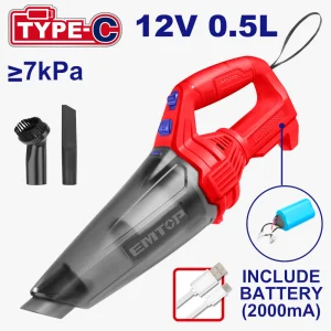 aspirateur portable 12v type-c