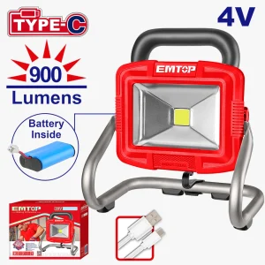 projecteur led 900 lumens 3.65v