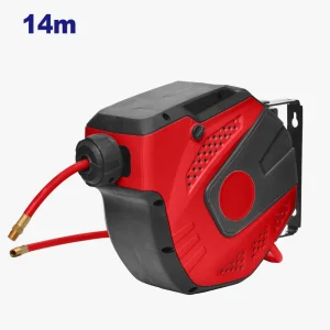 enrouleur de tuyau d'air 14m