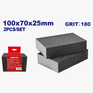 bloc de ponçage 100x70x25 g180