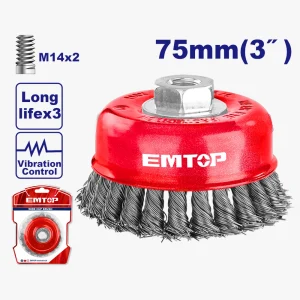 brosse metallique ø75mm rpm12500r