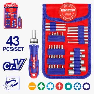 coffret de 43 embouts de tournevis