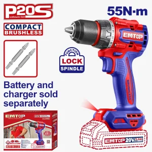perceuse à perc brush 20v 55nm