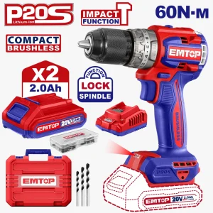 perceuse a perc brush 20v 60nm+ac