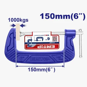 serre joint g 6" 150mm