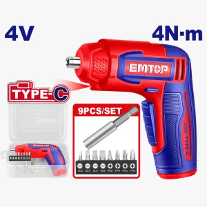 visseuse 4v 4nm t-c+ 8 embouts