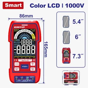 multimètre numérique 9999p 1000v