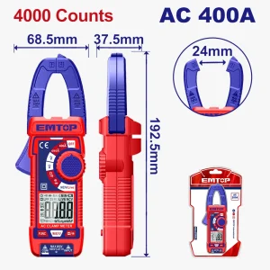 pince ampèremétrique num-ac 400a
