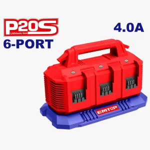 chargeur de batterie 4ah à 6 ports