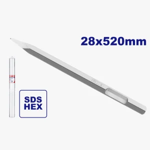 burin pointu sds hex 28x520mm -30