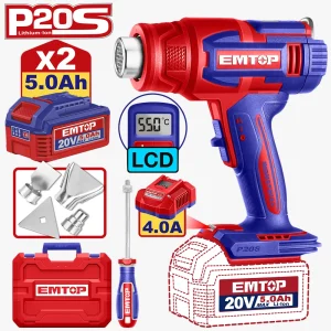 décapeur ther 300/550°c 20v 5 ah