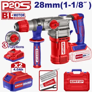 perfo sds+20v 2b 4ah 28 brush+ac