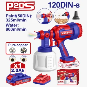 pistolet à peinture 800ml 1b2ah