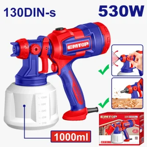 pistolet à peinture 220v 1000ml