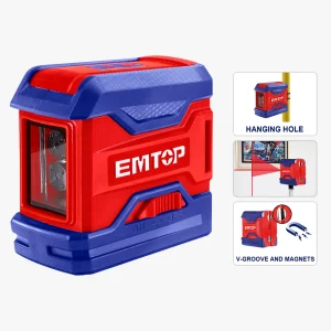 laser 2 lignes rouge 15m