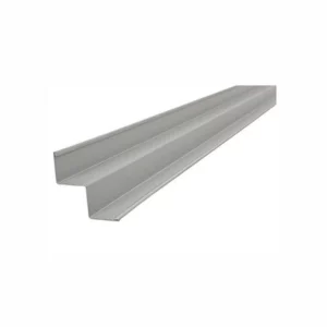 Cornière Rive Joint Creux L:3 m Blanc W-10B