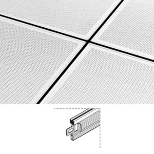 T15 Silhouette pour faux plafond démontable