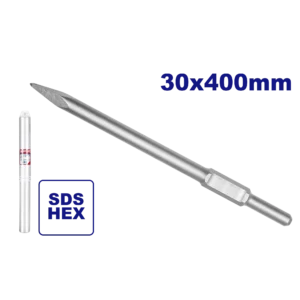 Burin Hex Pointu 30X400Mm