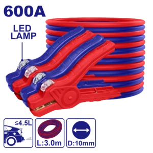 Cables De Demarrage 600A +Lampe