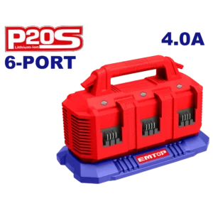 Chargeur De Batterie 4Ah À 6 Ports