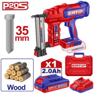 Cloueuse 20V 1Bat 2Ah 15-35