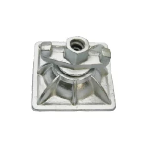 Écrou avec plaque articulée