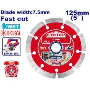 Disque Rainureuse 125Mm 7.5Mm