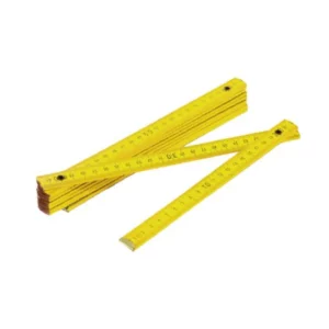 Double mètre en bois professionnel