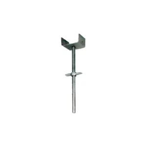 Fourche à vérin pour échafaudage galvanisée