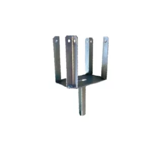 Fourche porte poutre de bois galvanisée