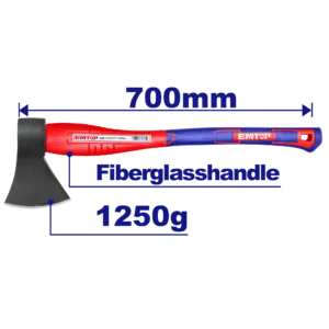 Hache 1250G 700Mm Manche Fibre