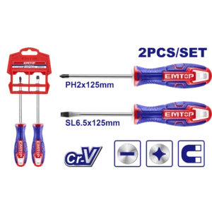 Jeu 2 Tournevis Fran6.5-Amer6125Mm