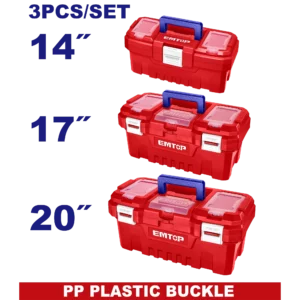Jeu 3 Caisse Outils Plas 14"17"20"