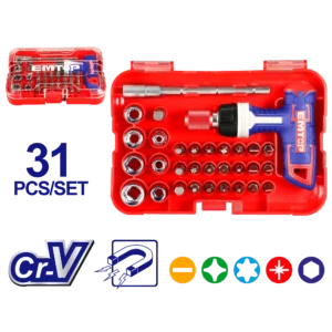 Jeu De 31 Tournevis Cliquet F-T