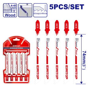 Jeu De 5 Lames Bois Scie Souteuse