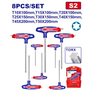 Jeu De 8 Clés Torx F-T