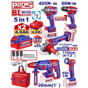 Kit 5P Outillages Electro-Portatifs