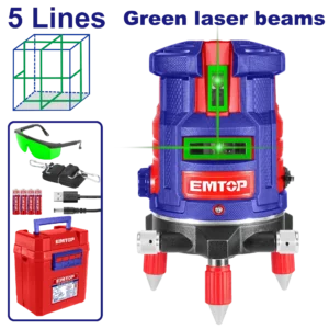 Laser 5 Lignes Vert 30M