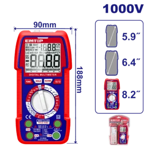 Multimètre Numérique 6000P 1000V