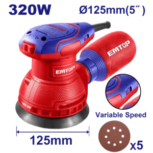 Ponceuse Rotative 125Mm 320W