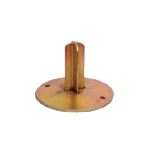 Socle de base pour échafaudage galvanisé