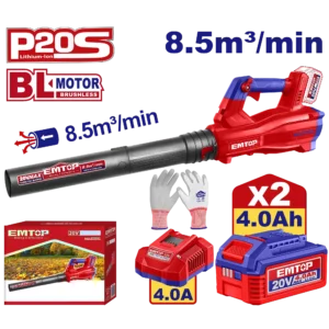Soufleur 20V Brushless 2Bat 4Ah